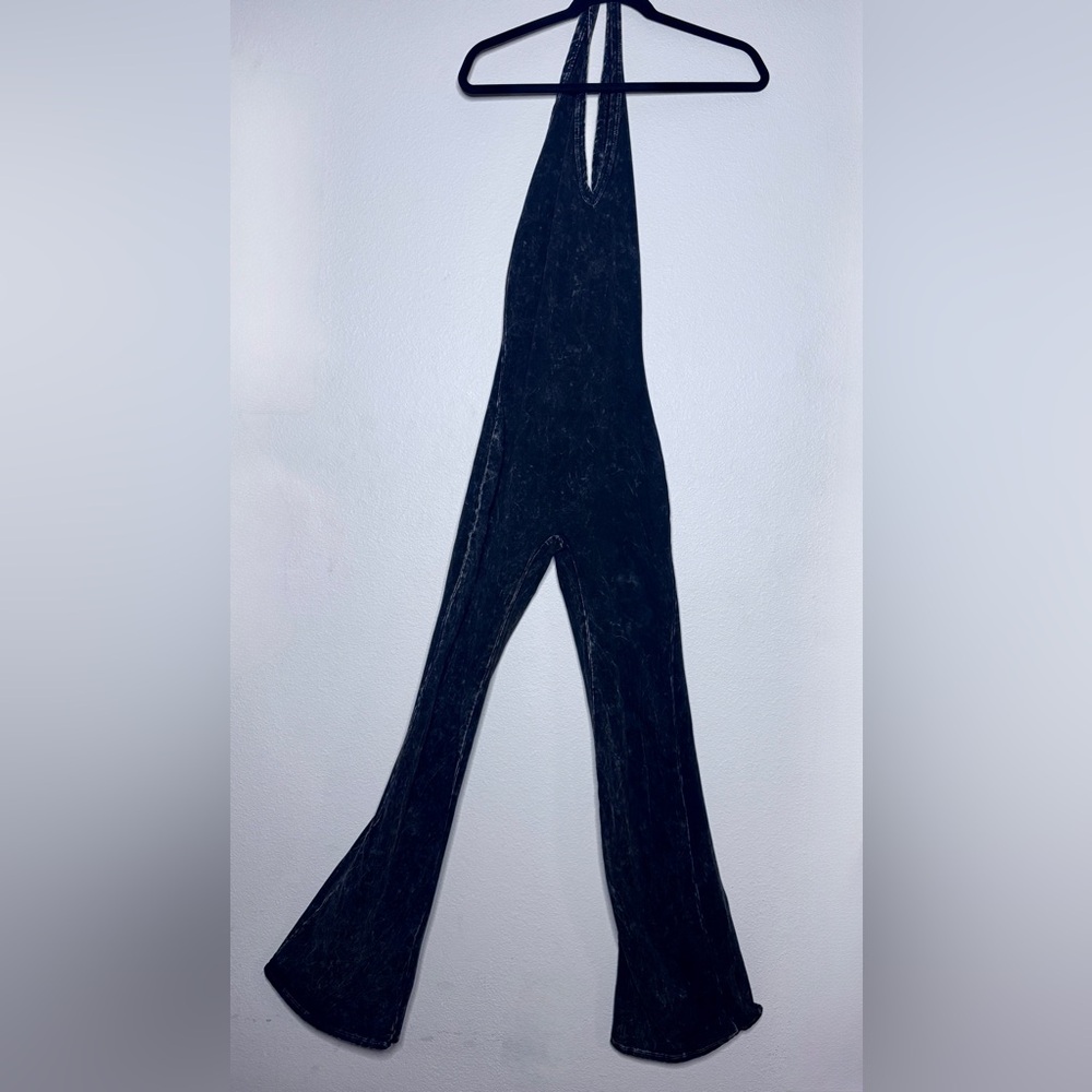 Black Bell Bottom Jumpsuit